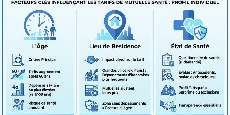Mutuelle santé : les facteurs clés qui influencent le coût de votre cotisation